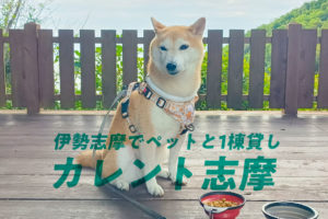 【柴犬のはなし】贅沢1棟貸し！ペット泊まれるコテージ「カレント志摩」レビュー｜スタジオ・ボウズ
